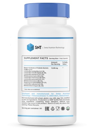 SNT Probiotic 5 Billion